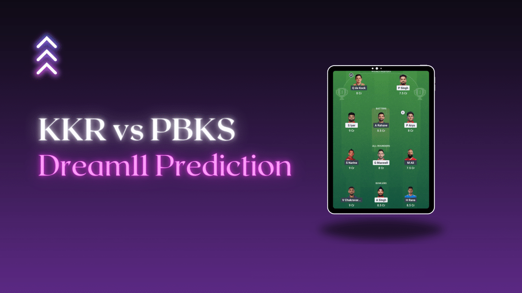 KKR vs PBKS Dream11 Prediction