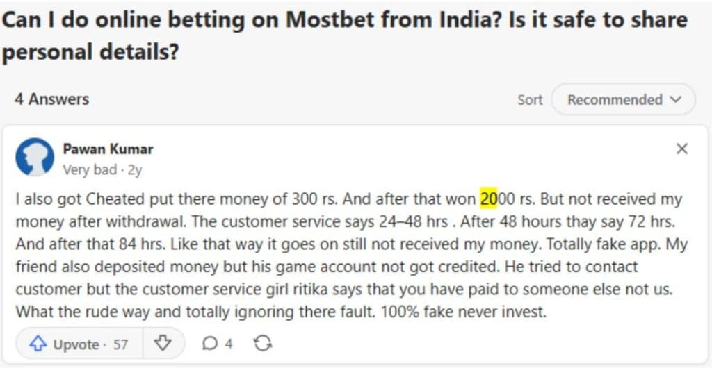 Pawan Kumar on Quora forum review